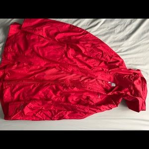 Columbia Rain jacket, peachy red